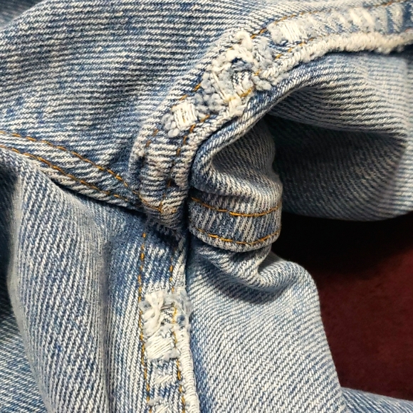 RARE!! Vintage Plus Size Chic High Waist Faded Light Wash Curvy "Mom" Jeans - Picture 11 of 11